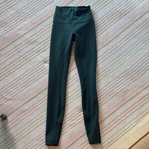 Lululemon Athletica Dark Green Leggings